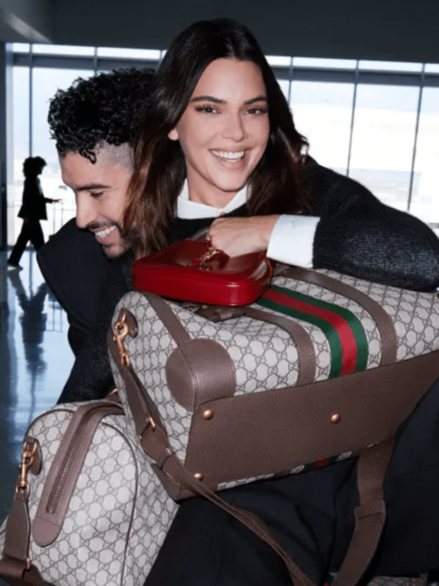 Kendall Jenner y Bad Bunny son parte de la nueva campaña de Gucci