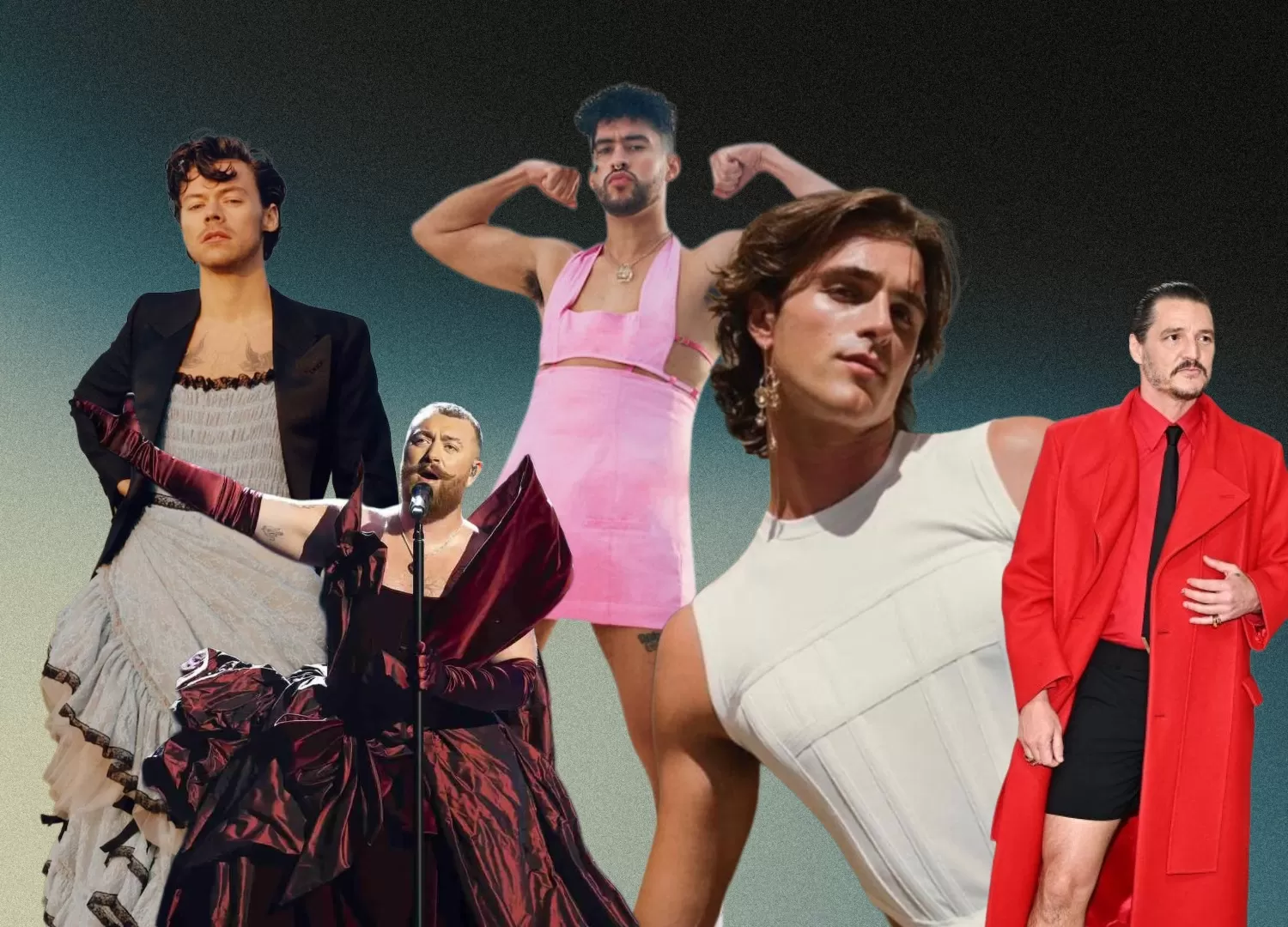 Harry Styles, Bad Bunny, Pedro Pascal, Jacob Elordi, Lil Nas X y Sam Smith: ¿activismo queer o estética que vende?